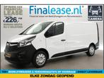 Opel Vivaro 1.6 CDTI L2H1 Airco Cruise 3 Persoons Trekhaak, Wit, Nieuw, Lease, Opel
