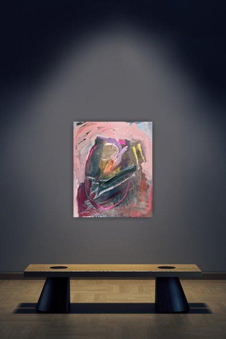 Romy van Rijckevorsel - Hat fur, Antiek en Kunst, Kunst | Schilderijen | Modern