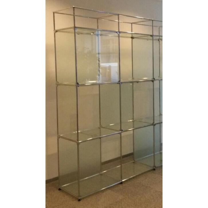 USM Haller vitrine kast, Zakelijke goederen, Kantoor en Winkelinrichting | Kantoormeubilair en Inrichting, Kast, Gebruikt, Archief en Opbergen