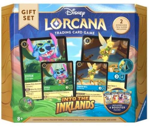 DIsney Lorcana TCG Into the Inklands-Gift Set (Diversen), Hobby en Vrije tijd, Verzamelkaartspellen | Overige, Nieuw, Ophalen of Verzenden