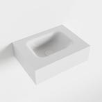 MONDIAZ LEX Talc vrijhangende solid surface wastafel 40cm., Ophalen of Verzenden, Nieuw, Overige typen