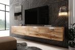 TV-Meubel Dixon - Eiken - 180 cm - tv kast - Led, Huis en Inrichting, Kasten | Televisiemeubels, Overige materialen, Verzenden