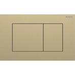 Geberit Drukplaat Sigma 40, 2-toets Square RVS Geborsteld, Ophalen of Verzenden, Nieuw, Chroom, Overige typen