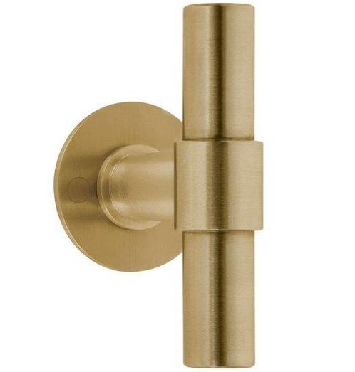 Deurkruk / Deurklink PIET BOON PBT20/50 PVD Mat Goud, Doe-het-zelf en Verbouw, Hang- en Sluitwerk, Nieuw, Ophalen of Verzenden