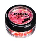 Moon Glitter Iridescent Chunky Glitter Cherry 3g, Nieuw, Verzenden