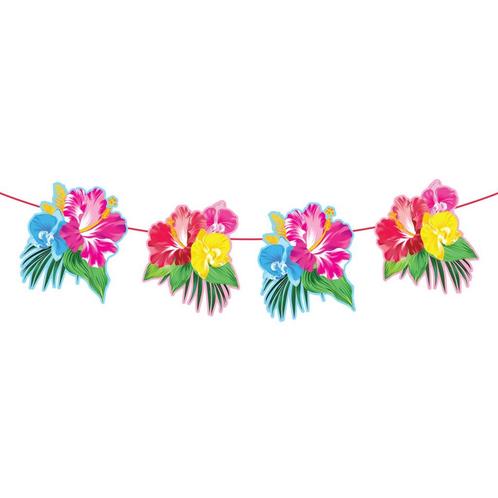 Hawaii Bloemenslinger 6m, Hobby en Vrije tijd, Feestartikelen, Nieuw, Verzenden