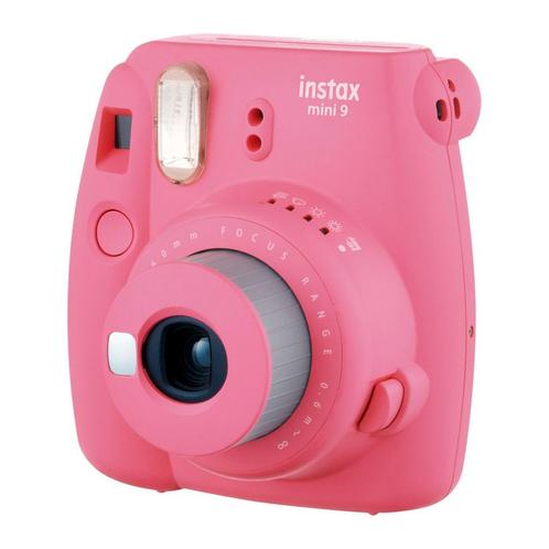 Fujifilm Instax Mini 9 Instant Camera - Roze (Flamingo Pink), Audio, Tv en Foto, Fotografie | Lenzen en Objectieven, Zo goed als nieuw