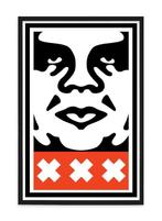 Shepard Fairey (OBEY) (1970) - Amsterdam Icon XXX, Antiek en Kunst