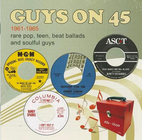 cd - Various - Guys On 45s 1961-1965, Cd's en Dvd's, Cd's | Overige Cd's, Zo goed als nieuw, Verzenden