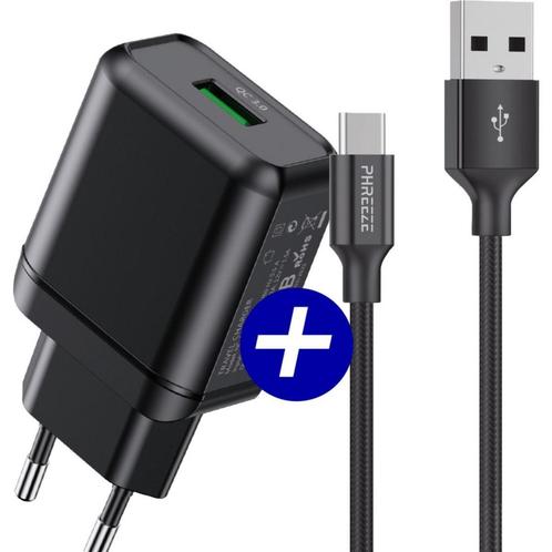 Snellader met USB-C Kabel voor Samsung, Telecommunicatie, Mobiele telefoons | Telefoon-opladers, Ophalen of Verzenden