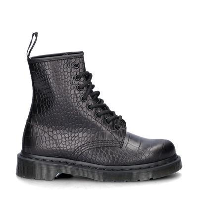 Dr. Martens 1460 Croco veterboots voor dames in het Zwart, Kleding | Dames, Schoenen, Lage of Enkellaarzen, Zwart, Nieuw, Verzenden