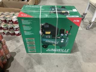 Luchtcompressor, Jungwille, JW-2024, groen beschikbaar voor biedingen