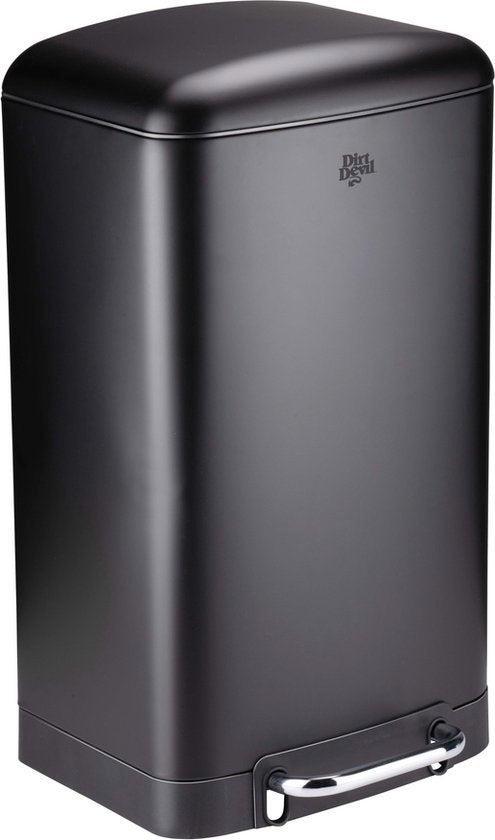2dekans | Dirt Devil Pedaalemmer 30 Liter - Prullenbak - RVS, Huis en Inrichting, Woonaccessoires | Prullenbakken, Zo goed als nieuw