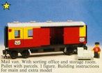Lego Set - 7819 - Train - Postal Container Wagon Covered, Kinderen en Baby's, Speelgoed | Duplo en Lego, Nieuw