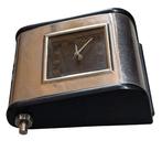 Wekker - Art Deco Mófem Streamline Alarm Clock Calendar,