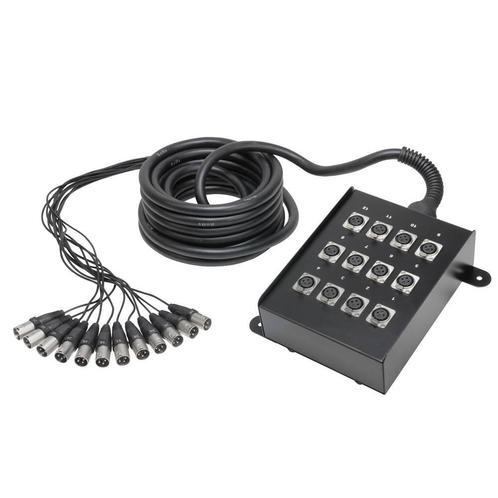 Adam Hall K12C10 12/0 multikabel 10m, Muziek en Instrumenten, Kabels en Stekkers, Nieuw, Ophalen of Verzenden