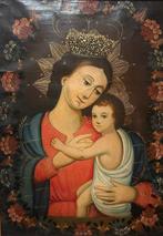 Escuela cuzqueña (XX) - Virgen con Niño