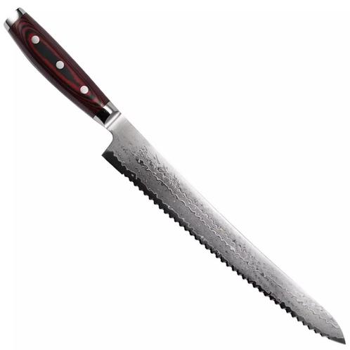 Yaxell Super Gou Broodmes 27 cm - 161 Lagen Damaststaal -..., Huis en Inrichting, Keuken | Bestek, Nieuw, Ophalen of Verzenden