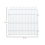 TRUUSK Buitenverblijf voor Puppys - Puppyren met Puppyhek -, Dieren en Toebehoren