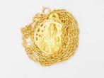 Ketting met hanger - 18 karaat Geel goud, Sieraden, Tassen en Uiterlijk, Antieke sieraden