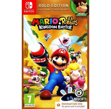 Mario + Rabbids kingdom battle gold edition (code in box) beschikbaar voor biedingen