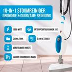 2dekans | Strex 12 in 1 Stoomreiniger & Handstomer - Stoom, Ophalen of Verzenden, Zo goed als nieuw, Wit