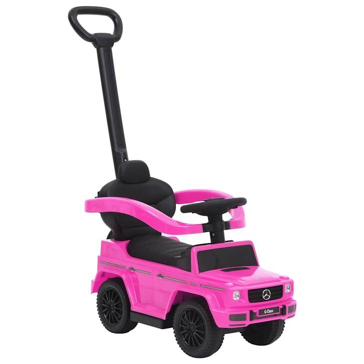 vidaXL Duw-loopauto G63 roze, Kinderen en Baby's, Speelgoed | Buiten | Voertuigen en Loopfietsen, Nieuw, Verzenden