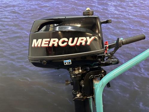 Mercury 6pk buitenboordmotor langstaart, Watersport en Boten, Buiten- en Binnenboordmotoren, Buitenboordmotor, 5 tot 10 pk, Viertaktmotor