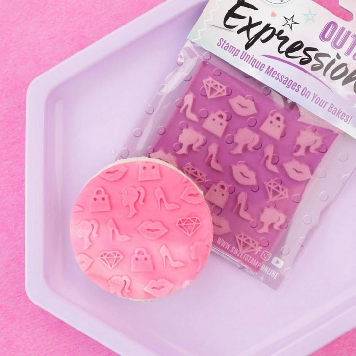 Sweet Stamp Outboss Barbie Accessoires, Hobby en Vrije tijd, Taarten en Cupcakes maken, Nieuw, Verzenden