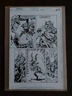 Dave Simons - Original page - DC - Dragonlance - 1989, Boeken, Stripboeken, Nieuw