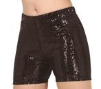 Zwarte Glitter Broek L, Verzenden, Nieuw