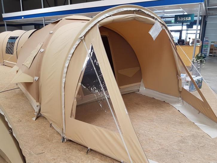 Karsten oppompbare tent type 300, Caravans en Kamperen, Tenten, Gebruikt, tot en met 4, Ophalen of Verzenden