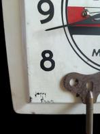Wandklok - Metaal - 1950-1960 - Horloge pub veedol japy