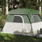 vidaXL Tent 4-persoons waterdicht groen, Nieuw