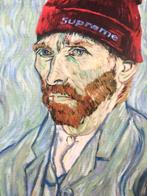 Mr Brainwash (1966) - SUPREME Vincent Van Gogh Self Portrait, Antiek en Kunst