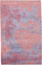 Agra Galaxy Blauw/Koper - Vloerkleed - 179 cm - 116 cm