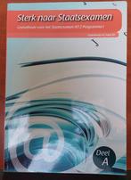 9789490807092 Deel B Sterk naar staatsexamen | Tweedehands, Boeken, Verzenden, Zo goed als nieuw, Janneke Blom