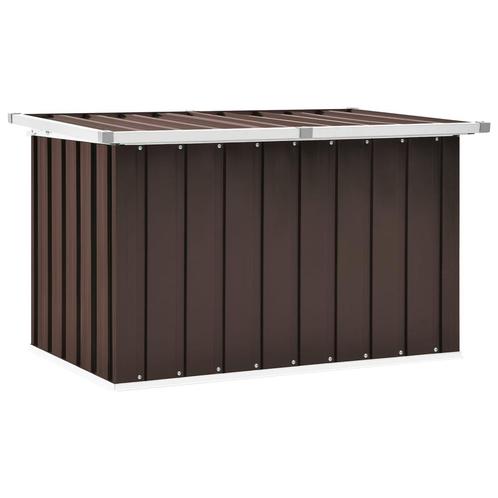vidaXL Tuinbox 109x67x65 cm bruin, Tuin en Terras, Overige Tuin en Terras, Nieuw, Verzenden