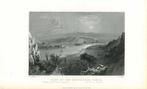 Zicht op Namur, Antiek en Kunst, Kunst | Etsen en Gravures