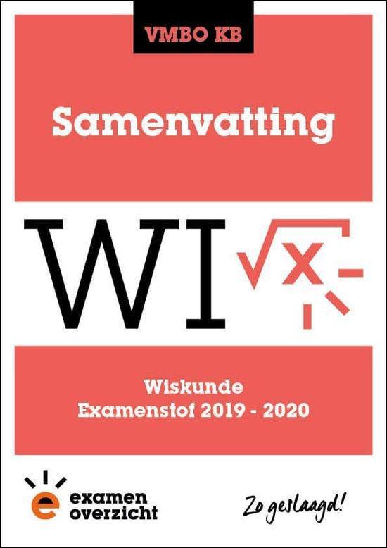 ExamenOverzicht   Samenvatting Wiskunde VMBO K 9789492981288, Boeken, Techniek, Zo goed als nieuw, Verzenden