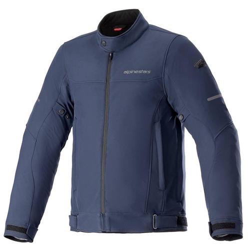 Alpinestars Husker Waterproof Jas Night Marineblauw, Motoren, Kleding | Motorkleding, Heren, Nieuw met kaartje, Jas | textiel
