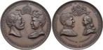 Bronze-medaille 1891 Brandenburg-Preussen Pruisen Wilhelm..., Postzegels en Munten, Penningen en Medailles, Verzenden