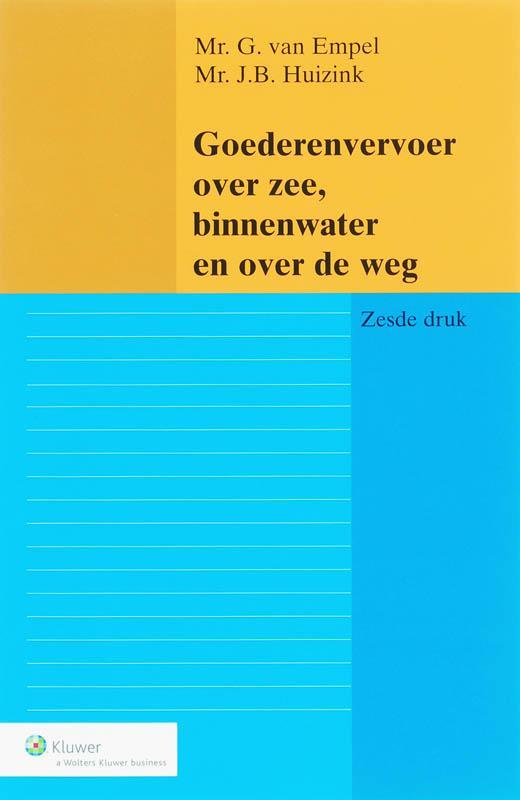 Goederenvervoer over zee, binnenwater en over de weg, Boeken, Wetenschap, Zo goed als nieuw, Verzenden
