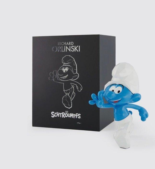 Richard Orlinski (1966) - Beeld, Le Schtroumpf X Richard, Antiek en Kunst, Kunst | Designobjecten