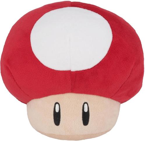 Super Mario - Super Mushroom Knuffel (16 cm) | Together Plus, Kinderen en Baby's, Speelgoed | Knuffels en Pluche, Nieuw, Verzenden