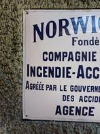 NORWICH UNION - Emaille bord - Emaille, Antiek en Kunst