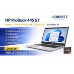 HP ProBook 445 G7 Ryzen 5 8GB RAM 256GB SSD Windows 11, Computers en Software, Windows Laptops, Qwerty, HP ProBook, 8 GB, I5