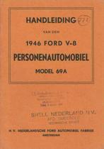 1946 Ford  V8 Personenautomobiel Model 69A Handleiding, Auto diversen, Handleidingen en Instructieboekjes, Verzenden