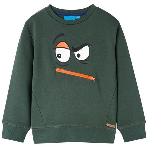 vidaXL Kindertrui 92 donkergroen, Kinderen en Baby's, Kinderkleding | Overige, Nieuw, Verzenden