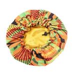 Afrikaanse Kente Print Verstelbare Slaapmuts / Hair Bonnet (, Ophalen of Verzenden, Nieuw